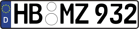 HB-MZ932