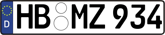HB-MZ934