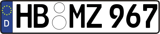 HB-MZ967