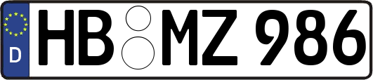 HB-MZ986
