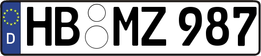 HB-MZ987