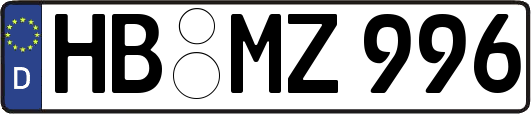 HB-MZ996
