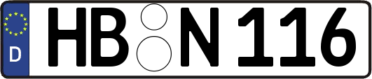 HB-N116