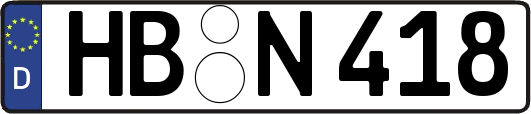HB-N418
