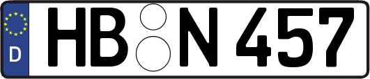 HB-N457