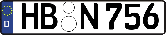 HB-N756