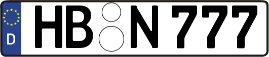 HB-N777