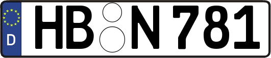 HB-N781