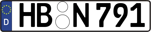 HB-N791