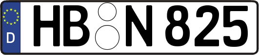 HB-N825
