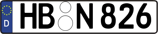 HB-N826