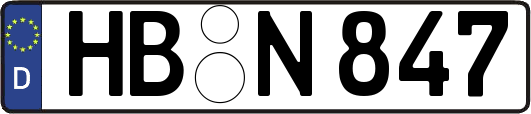 HB-N847