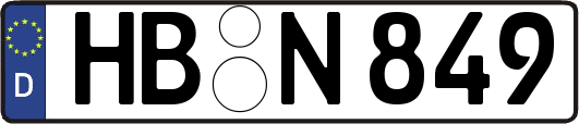 HB-N849
