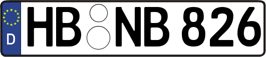 HB-NB826
