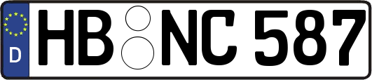 HB-NC587