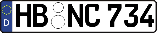 HB-NC734