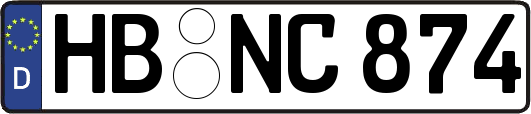 HB-NC874