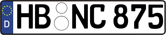 HB-NC875
