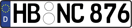 HB-NC876