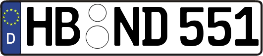 HB-ND551