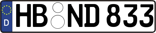 HB-ND833