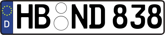 HB-ND838