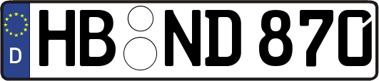 HB-ND870