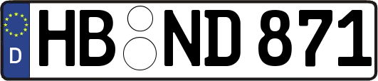 HB-ND871