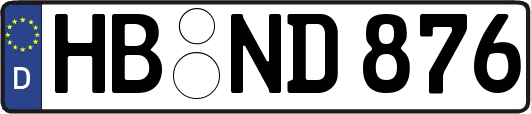 HB-ND876