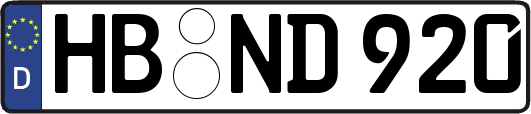 HB-ND920