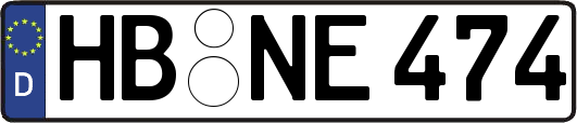 HB-NE474