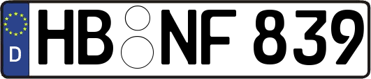 HB-NF839