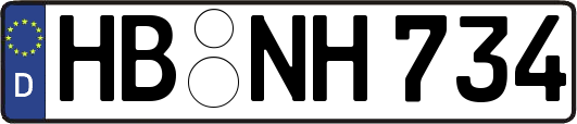 HB-NH734