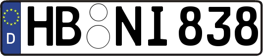 HB-NI838