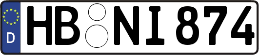 HB-NI874