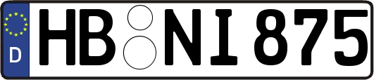 HB-NI875