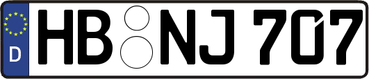HB-NJ707
