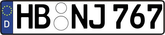 HB-NJ767