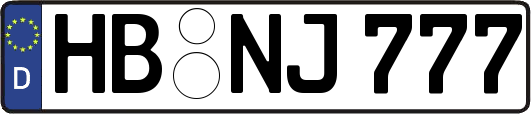 HB-NJ777