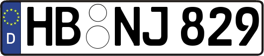 HB-NJ829