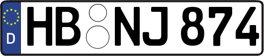 HB-NJ874
