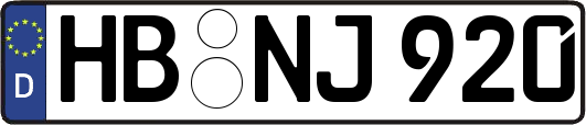 HB-NJ920