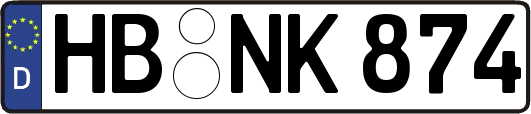 HB-NK874