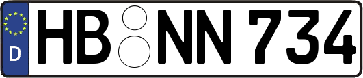 HB-NN734