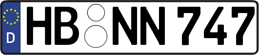 HB-NN747