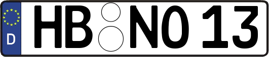 HB-NO13