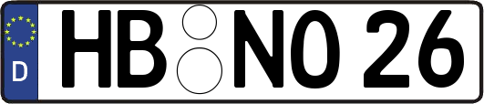 HB-NO26