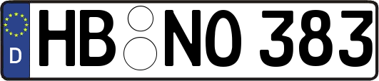 HB-NO383