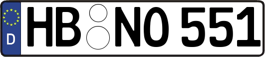 HB-NO551