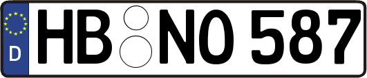 HB-NO587